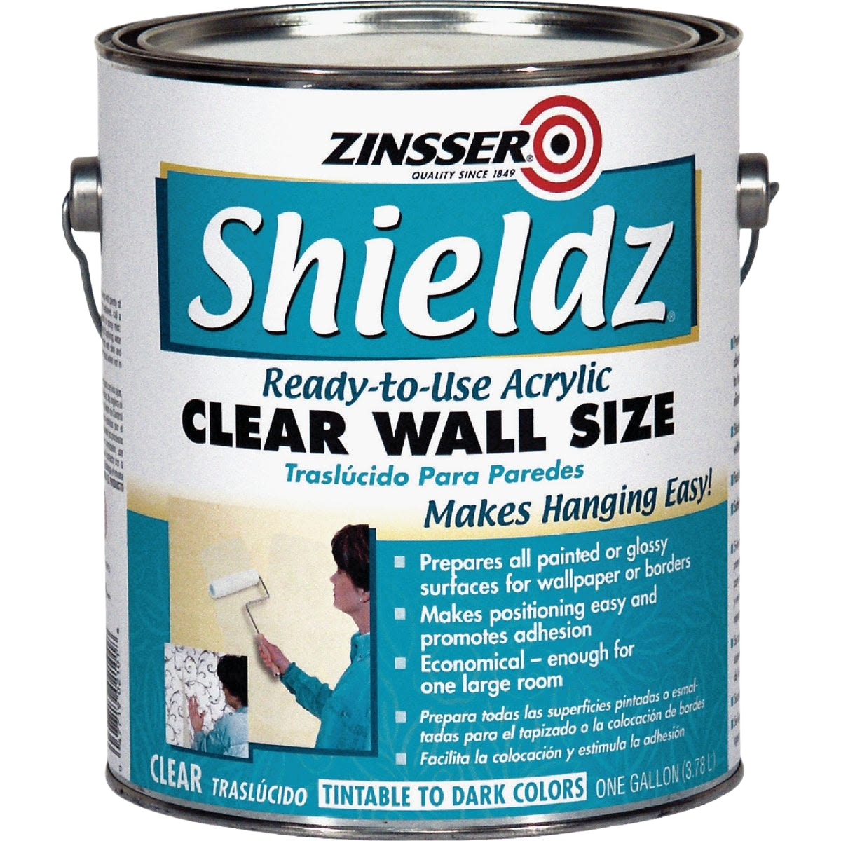 One gallon acrylic clear wall primer for wallpaper prep in primer and interior paint under $50 at Hartville Hardware