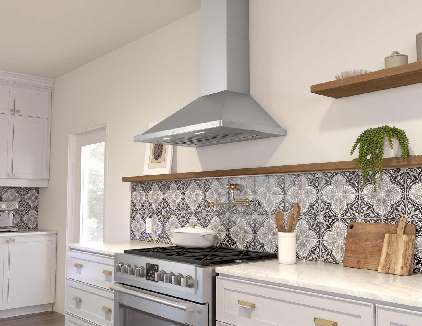 Siena Chimney Hood 36" Energy Star LED