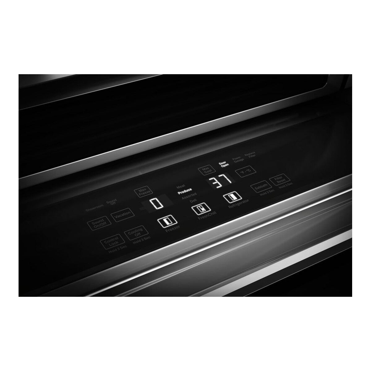 29.4 Cu. Ft. 48-Inch Built-In Side-by-Side Refrigerator with Signature Platinum Interior in Black Ore