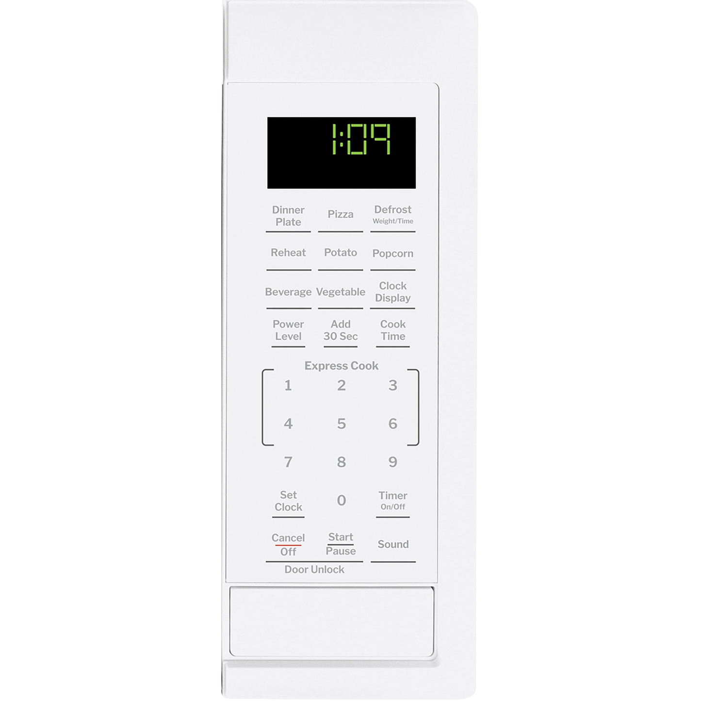 GE® 0.9 Cu. Ft. Capacity Countertop Microwave Oven