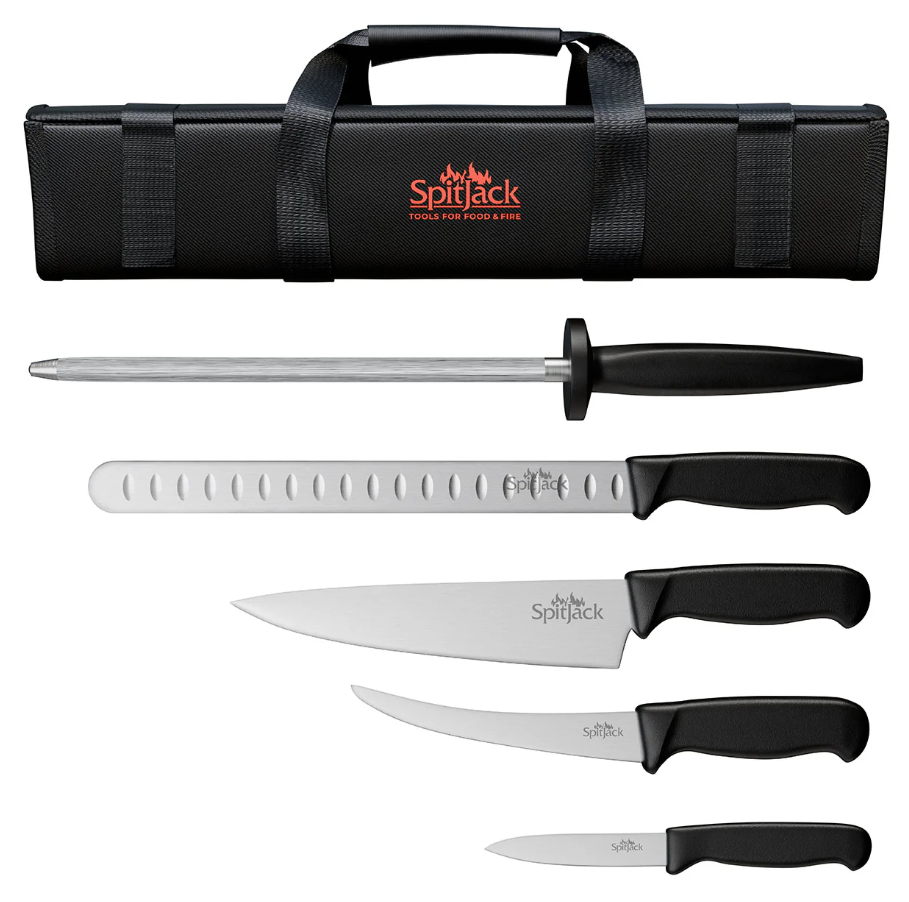 SpitJack Barbecue Knife Bundle, 5pc