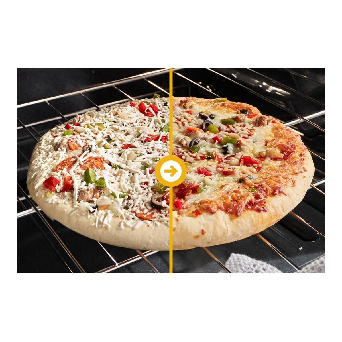 30-inch Gas Range with Air Cooking Technology, No Preheat Air Fry and Air Baking and Self Clean