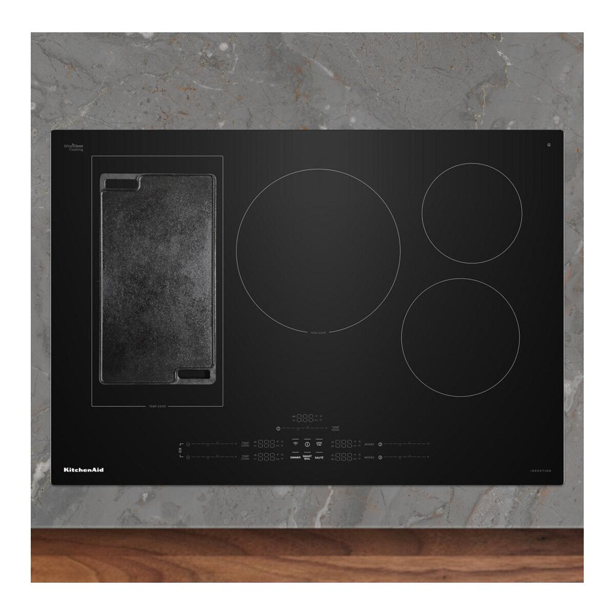 30" Temp Cook™ Induction Cooktop with 5 Cooking Zones