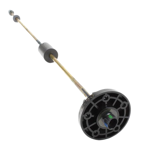 Long metal sender rod with black plastic base for automotive and John Deere parts in mechanic tools collections