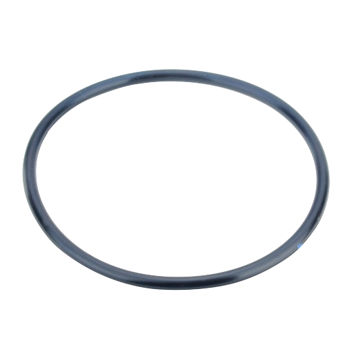Black rubber sealing ring for equipment maintenance and home improvement tasks