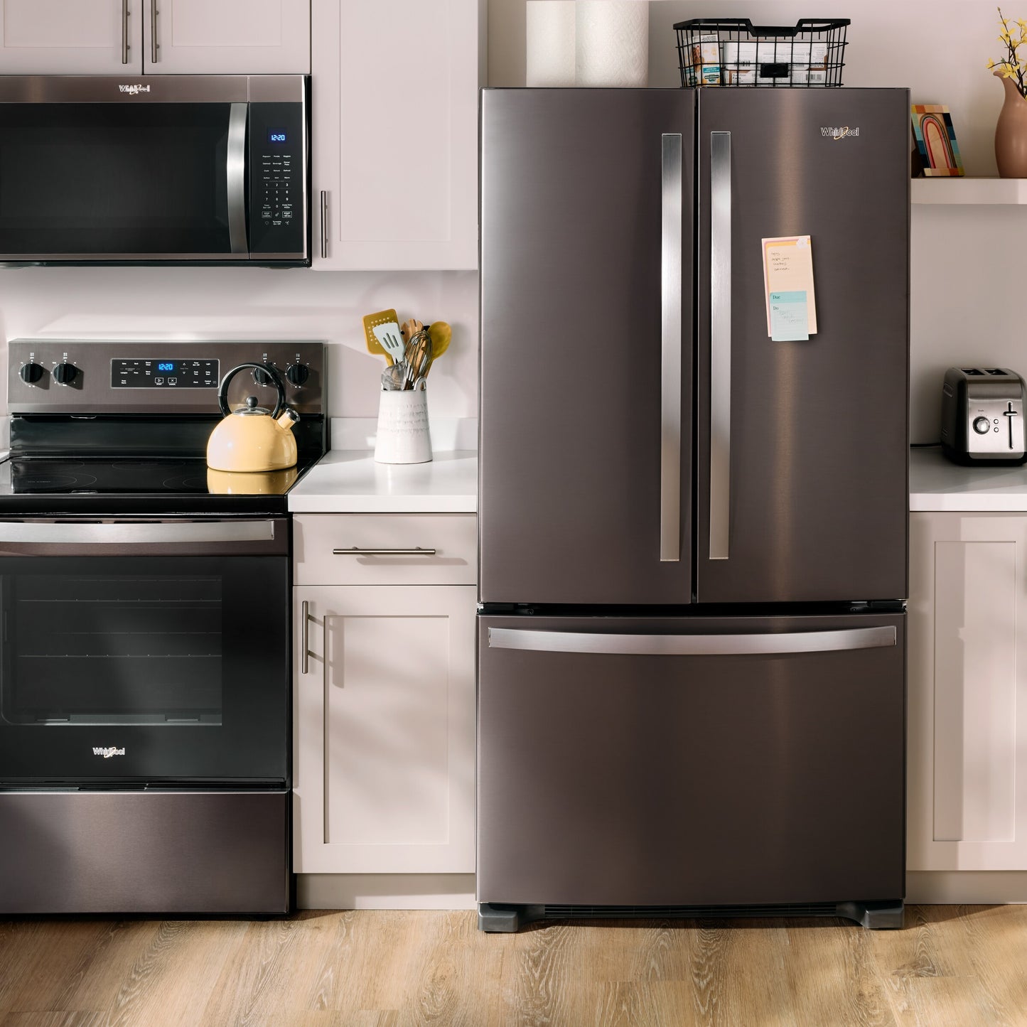36-Inch Wide Counter-Depth French Door Bottom Mount Refrigerator - 20 cu. ft.