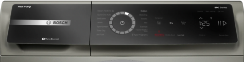 800 Series, Heat Pump Dryer, Pearl Steel