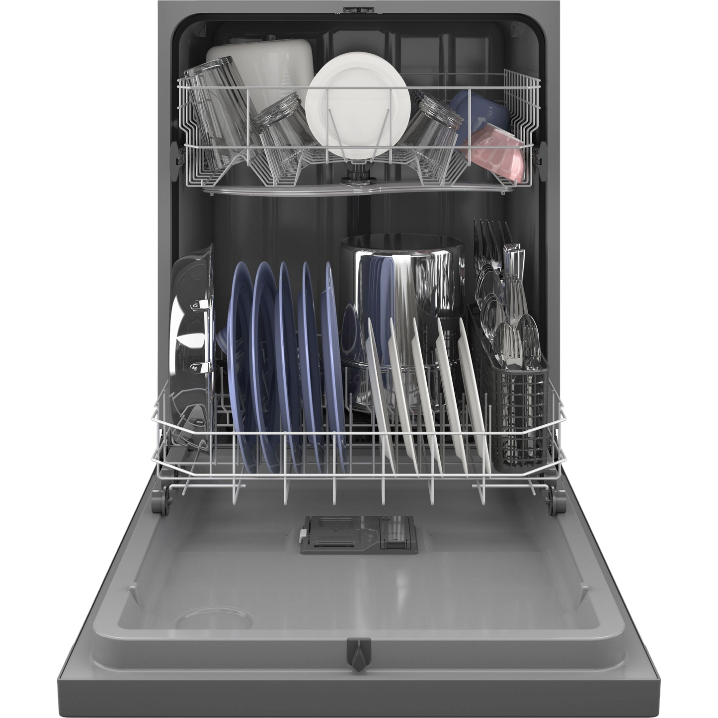 GE® ENERGY STAR® Dishwasher with Front Controls
