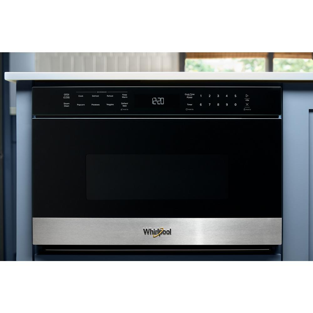 24-inch Built-in Microwave Drawer with Sensor Cooking