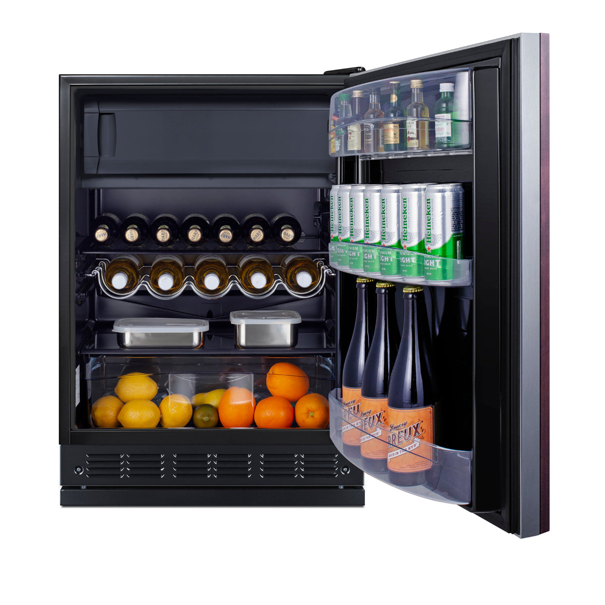 24" Wide Refrigerator-Freezer (Panel Not Included)