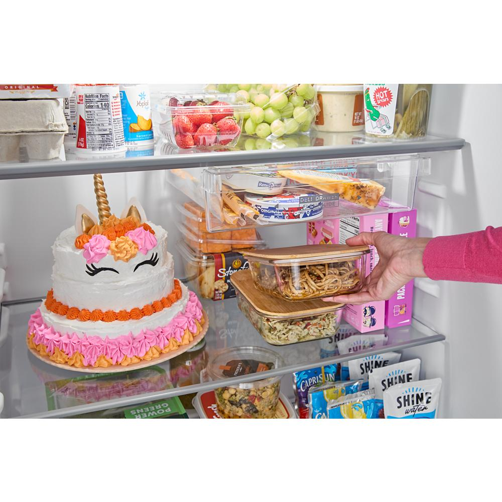 Whirlpool® 28-inch Wide Top Freezer Refrigerator with Total Coverage Cooling- 16.3 Cu. Ft.
