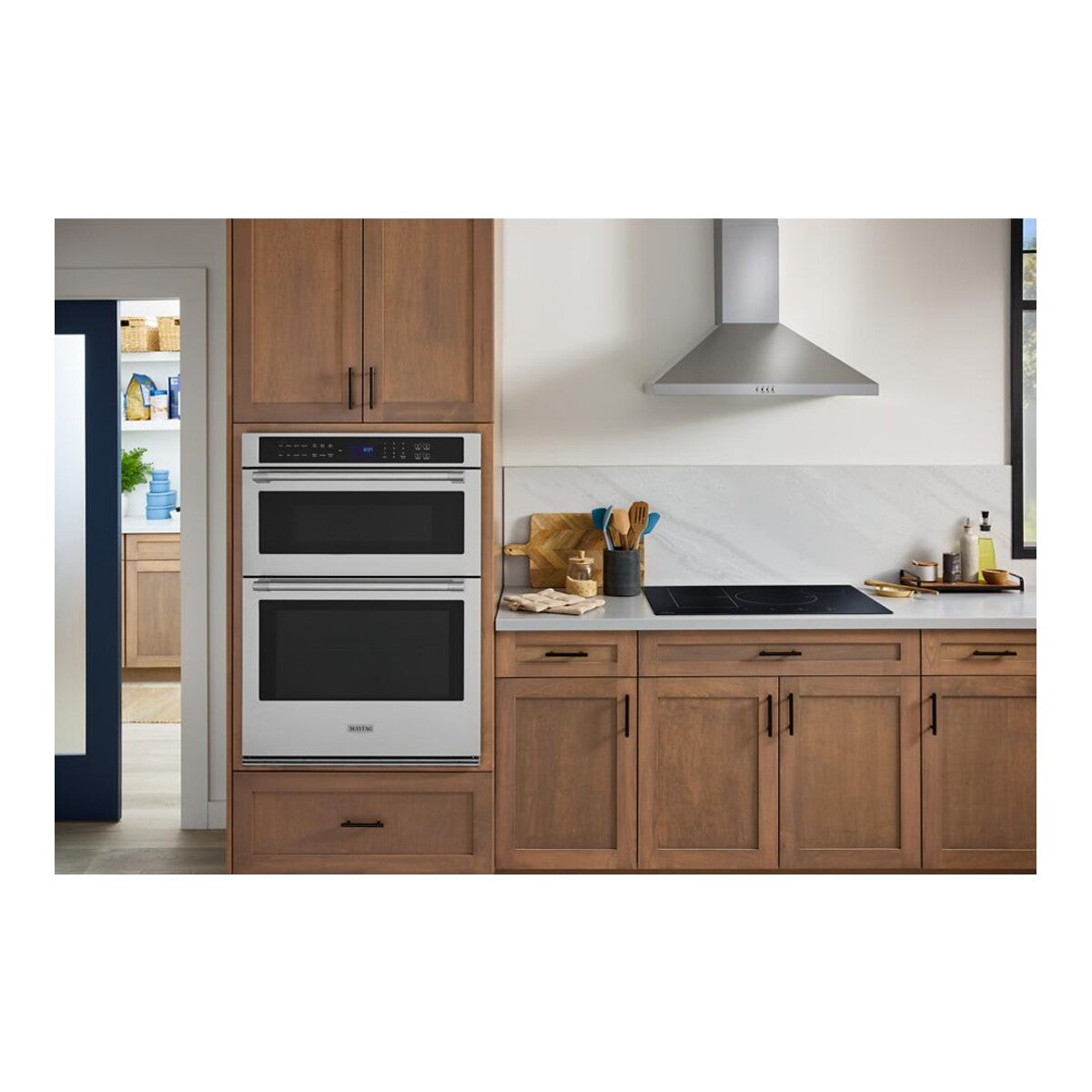 30-Inch Wall Oven Microwave Combo with EvenAir™ True Convection System - 6.4 Cu. Ft.
