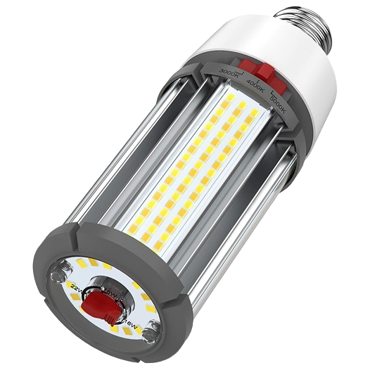 Energy-saving LED medium light bulb with selectable wattage and color temperature for lighting and electrical collections under $100