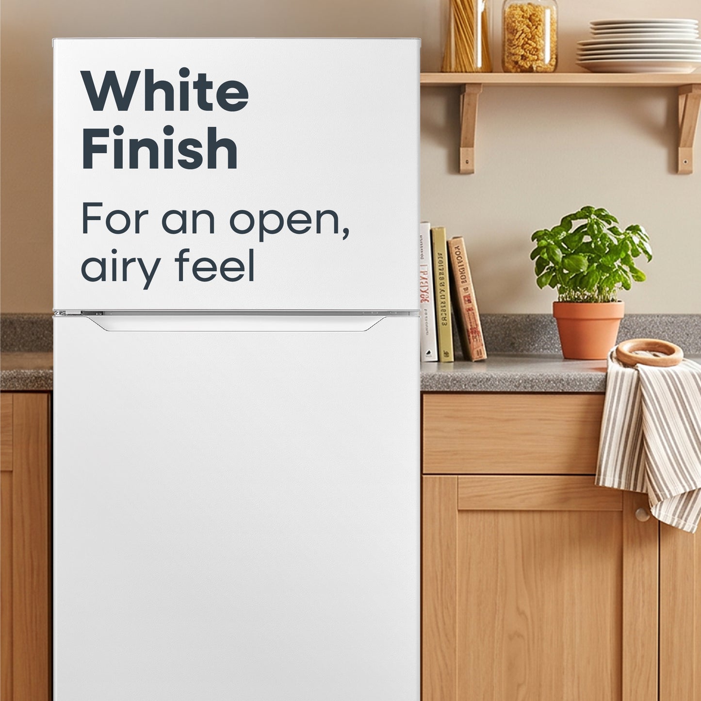 Element Electronics 14.2 cu. ft. Top Freezer Refrigerator - White, ENERGY STAR (ERT14CSCW)