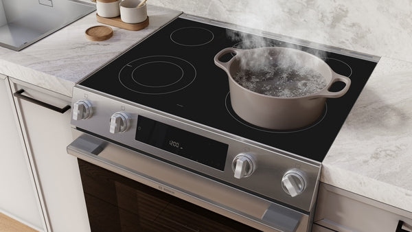 300 Series, Electric Slide-in Range, 30'', Stainless Steel