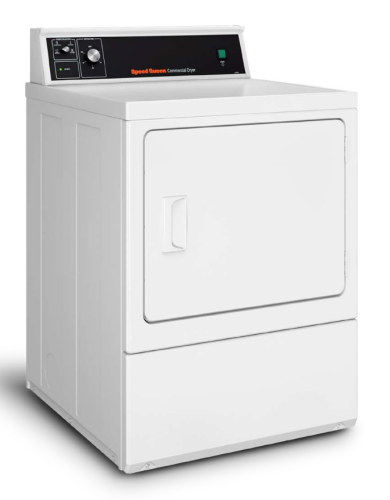 27" Rear Control Single Dryer - (Electric) Push-To-Start (Not for Residential Use)