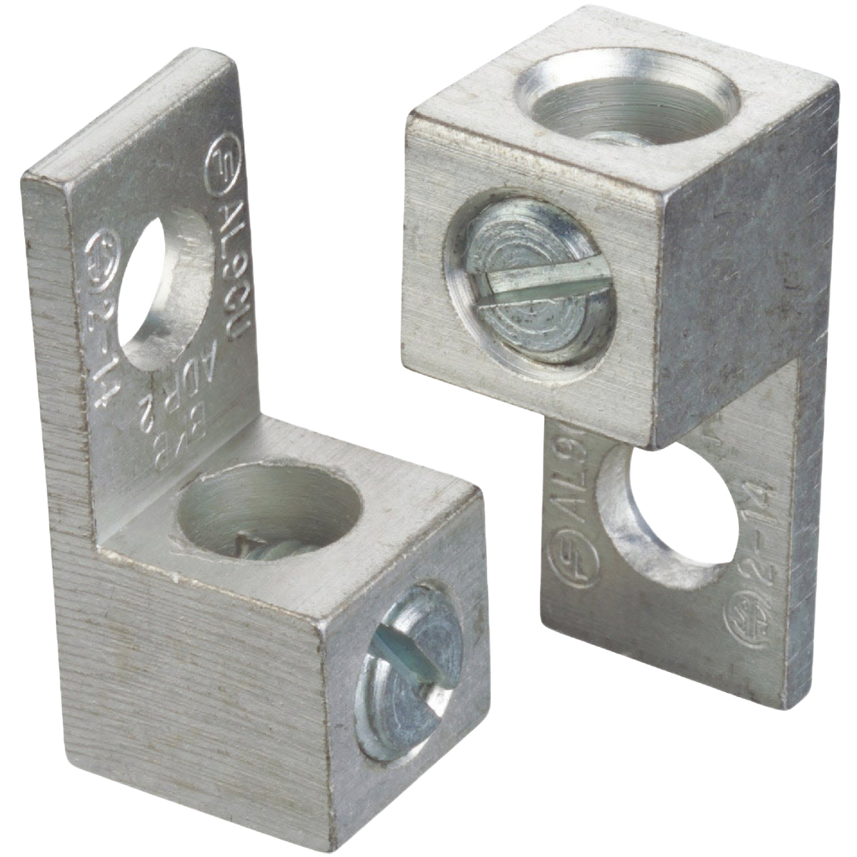 Aluminum mechanical lug terminals with screws for secure electrical connections in home improvement and electrical projects