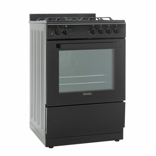 Danby 24″ Wide Gas Range in Black