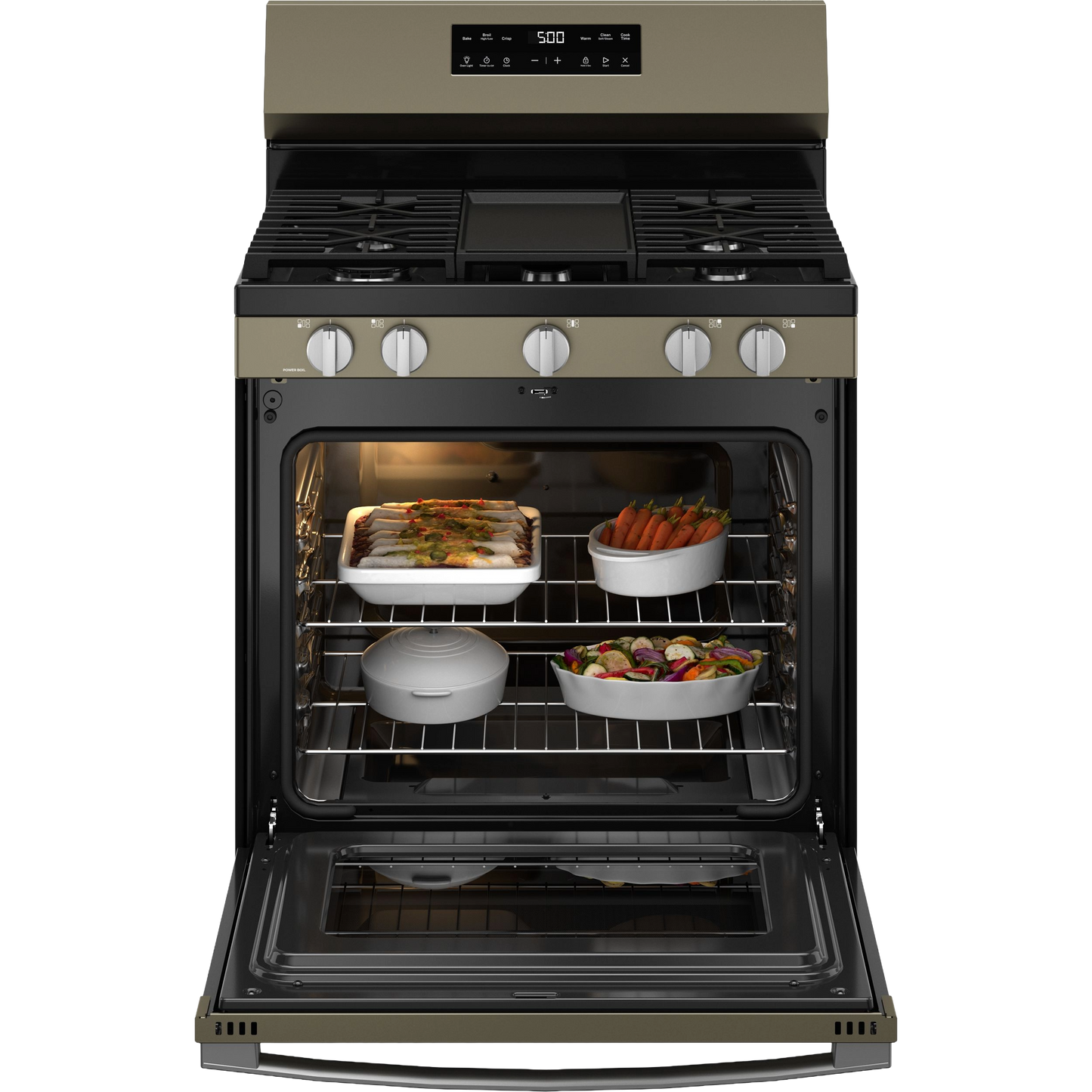 GE® 30" Free-Standing Gas Range with Crisp Mode