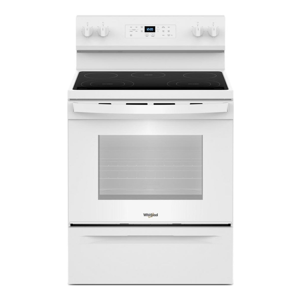30-inch Electric Range with No Preheat Mode and Steam Clean