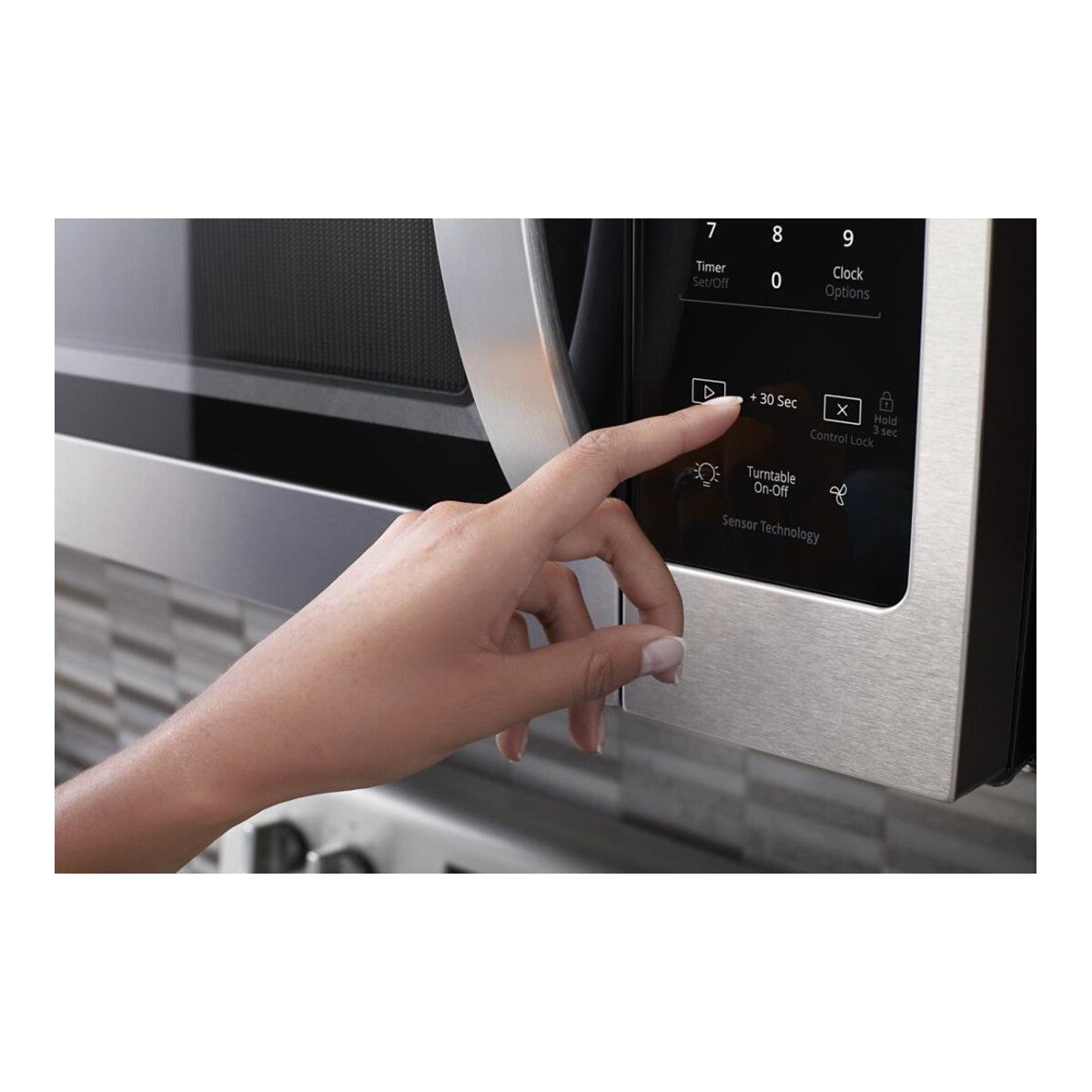 1.7 cu. ft. Microwave Hood Combination with Electronic Touch Controls