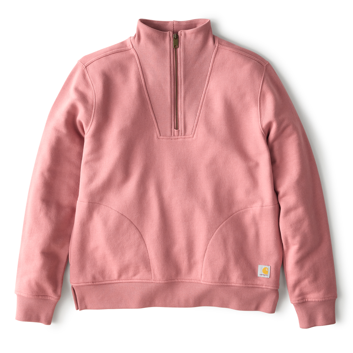 Carhartt Women's TENCEL Fiber Series Relaxed Fit Half-Zip Sweatshirt
