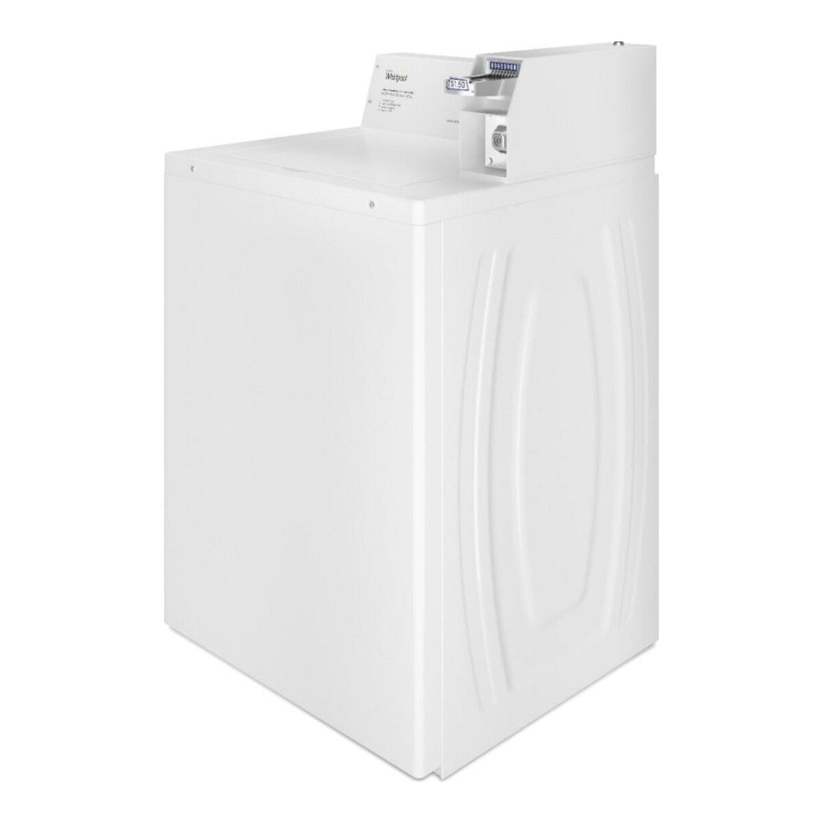 Commercial Top-Load Washer, Coin Slide