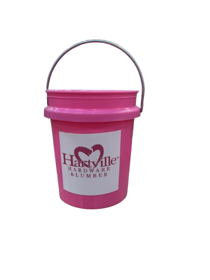 Hartville Hardware Mini Pink Bucket, 5-Pack