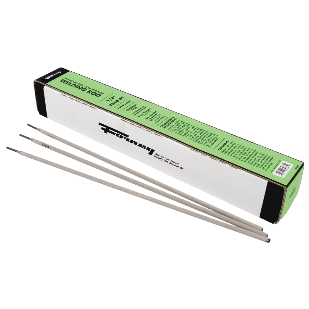 Forney AC Low Hydrogen Electrode, 1/8 In. 5 Lb.