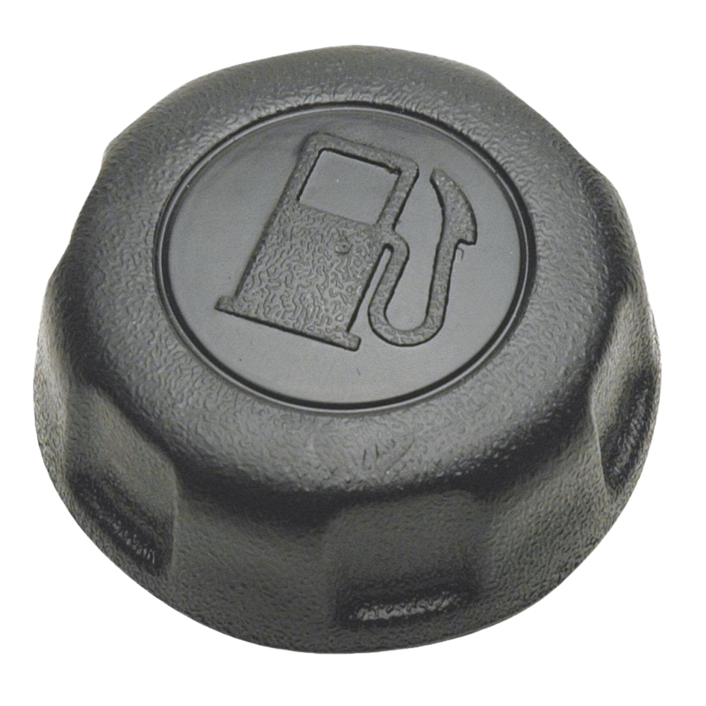 Black replacement gas cap with fuel pump icon for outdoor equipment in parts and lubricants collections under $50
