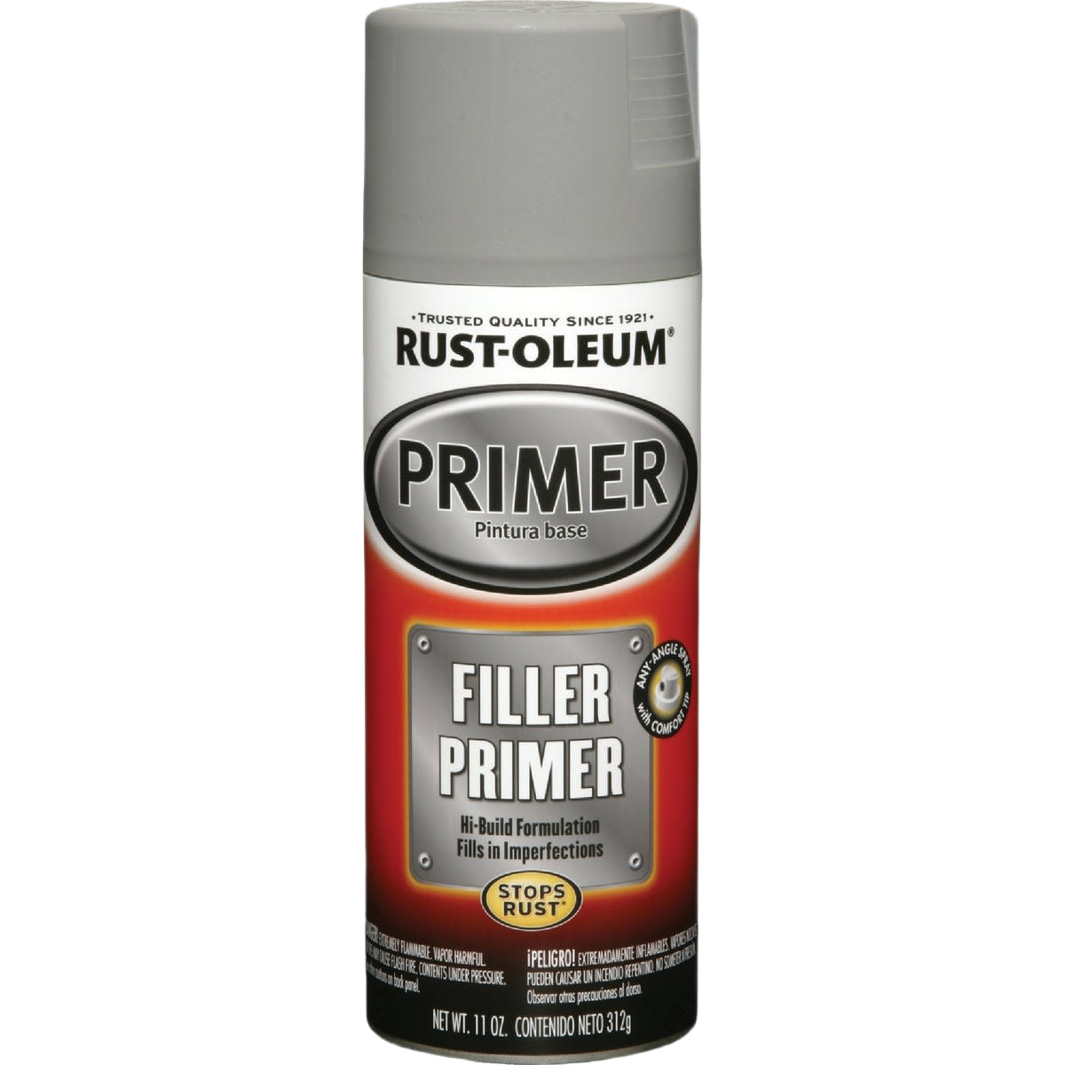 Gray filler primer spray can for automotive and home improvement projects under $50 in spray paint collection