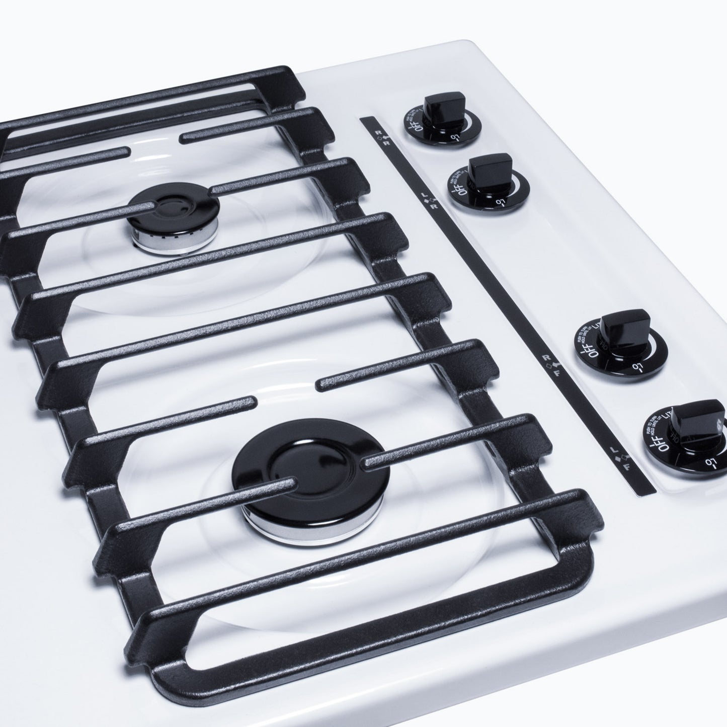24" Wide 4-Burner Gas Cooktop