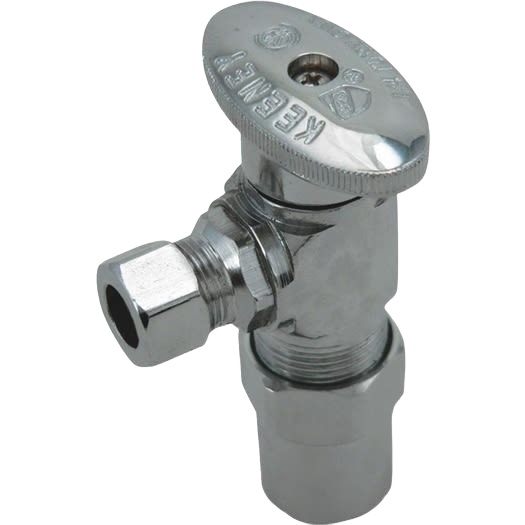 Do it Best 1/2" CPVC x 3/8" Compression Quarter Turn Angle Valve