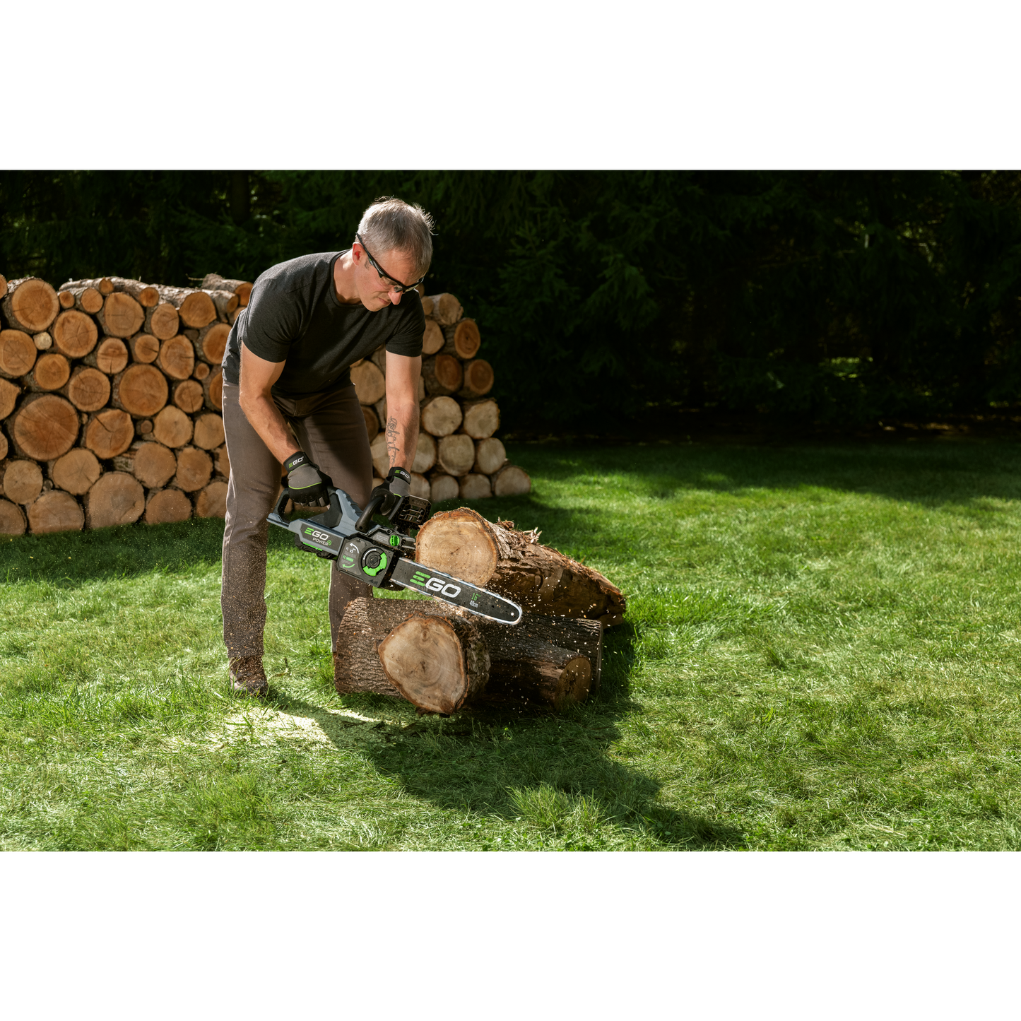 EGO Power+ 16" Chain Saw with 4.0Ah Battery and Standard Charger