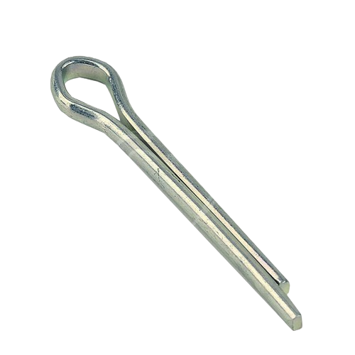 Silver cotter pin for securing fasteners in John Deere parts and lubricants collection under $25