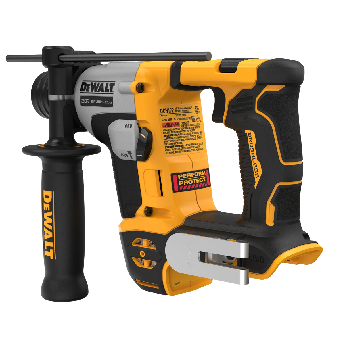 DEWALT ATOMIC™ 20V MAX* 5/8" Brushless Cordless SDS Plus Rotary Hammer (Tool Only)