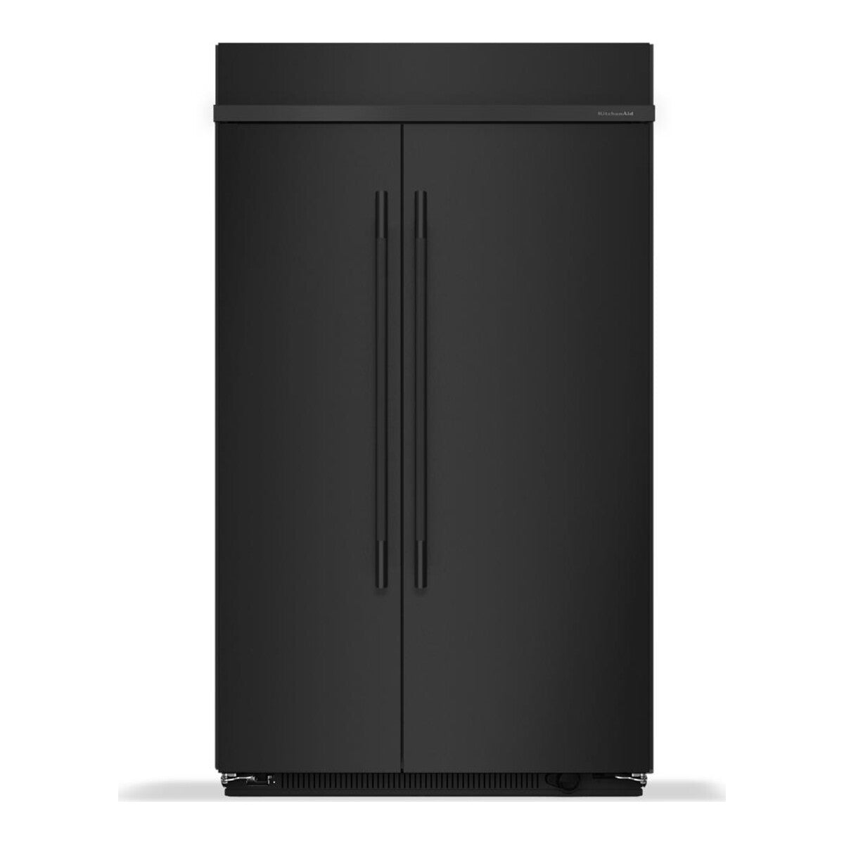 29.4 Cu. Ft. 48-Inch Built-In Side-by-Side Refrigerator with Signature Platinum Interior in Black Ore