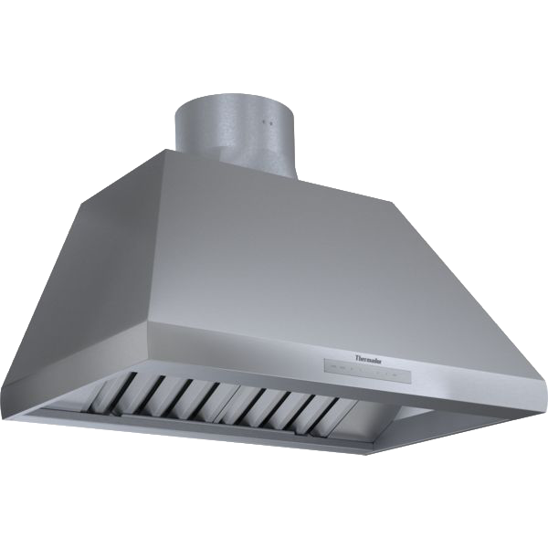 Professional, Pyramid Chimney Wall Hood, 36'', Stainless Steel