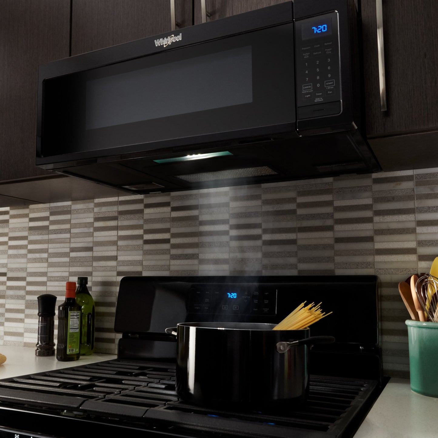 1.1 cu. ft. Low Profile Microwave Hood Combination