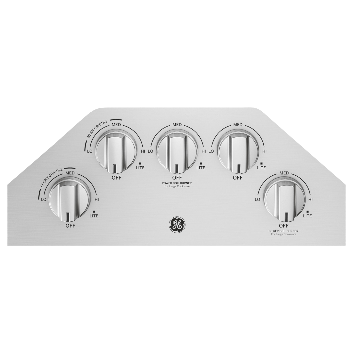 GE® 36" Built-In Gas Cooktop with 5 Burners and Dishwasher Safe Grates