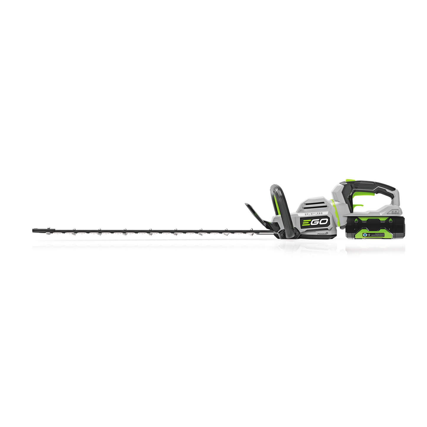26-inch cordless hedge trimmer with battery and charger for outdoor power equipment and lawn care tools