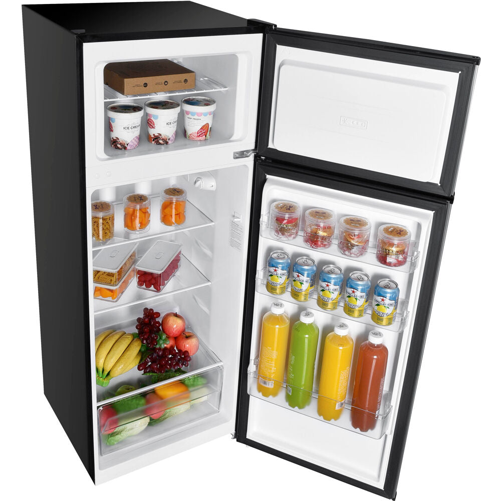 7.4 CuFt Refrigerator, Manual Defrost, Crisper w/ Cover, ESTAR