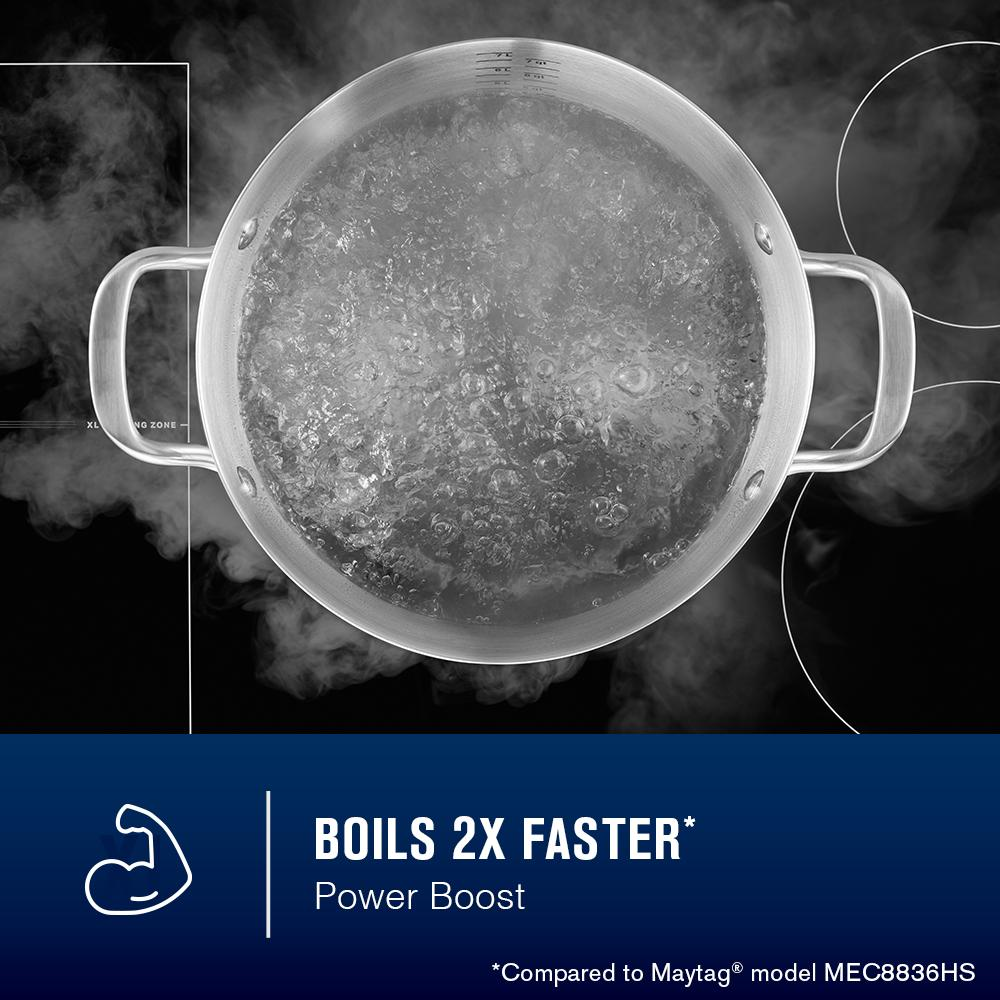 30-Inch Wide Induction Cooktop with Power Boost
