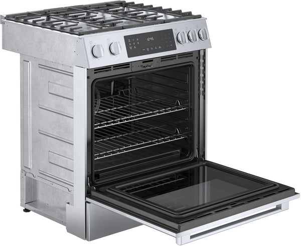 800 Series, Gas Slide-in Range, 30'', Stainless Steel