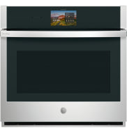 GE Profile™ 30" Smart Built-In Convection Single Wall Oven with In-Oven Camera and No Preheat Air Fry