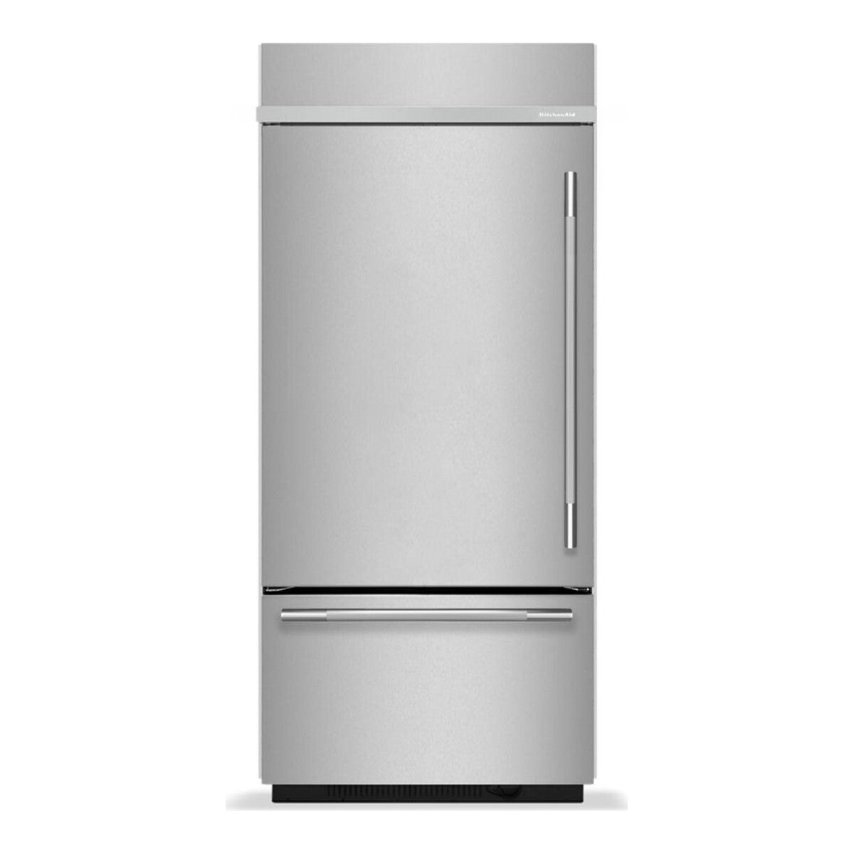 20.8 Cu. Ft. 36-Inch Built-In Bottom Mount Refrigerator with Right Door Swing and Signature Platinum Interior in PrintShield® Stainless Steel