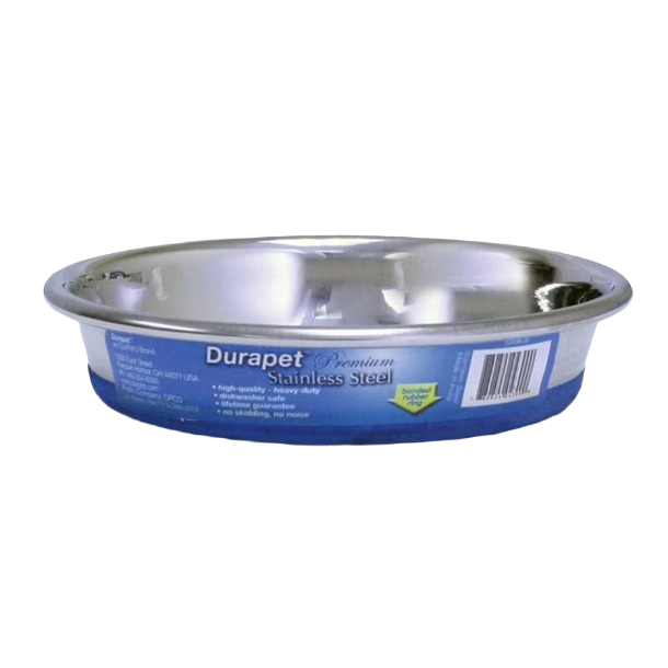 Durable stainless steel cat dish with 6 oz capacity for pet feeding in farm and pet supplies under $50 collection