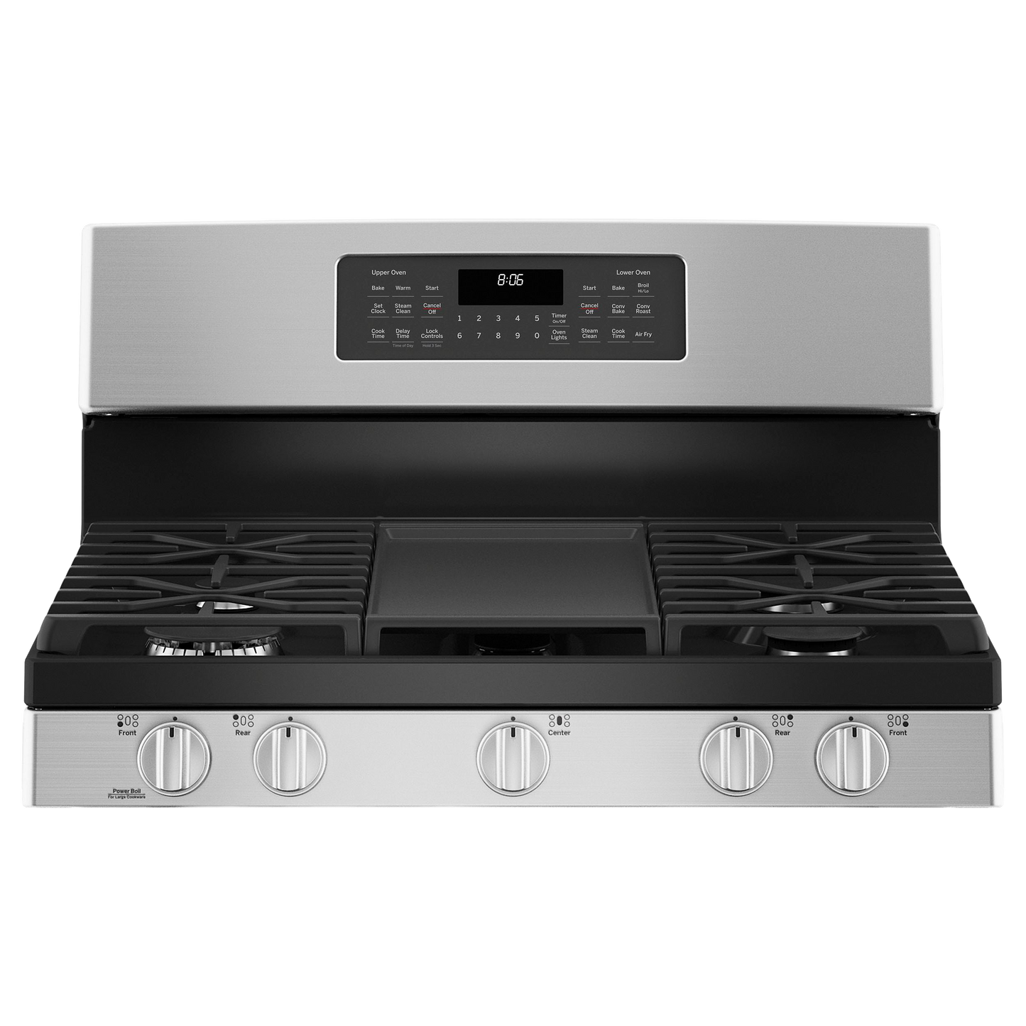 GE 30" Free-Standing Gas Double Oven Convection Range