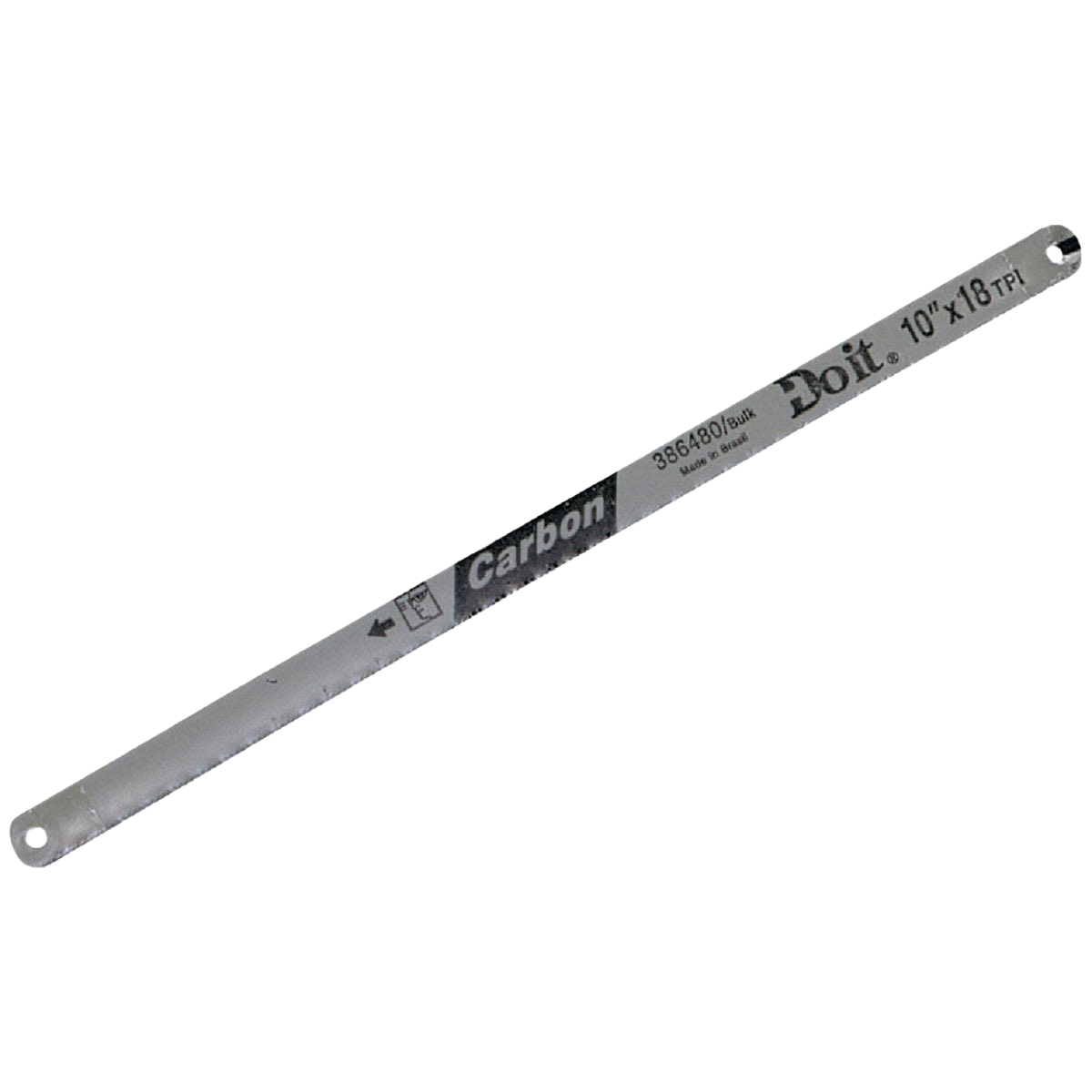 Carbon steel hacksaw blade with fine 24-tooth edge for cutting tools and woodworking accessories under $50