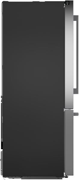 800 Series, French Door Bottom Mount Refrigerator, 36'', Stainless steel (with anti-fingerprint), Total No Frost